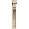 Ekena Millwork Merced Block Rough Sawn Bracket w/ Offset Brace, Douglas Fir, 6"W x 34"D x 40"H BKT0604X34X40MRC05RDF - alternate 2